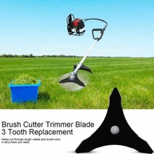 Metal Blade 3 Tooth Brush Weed Cutter Grass Brushcutter & Strimmer Blade Tool