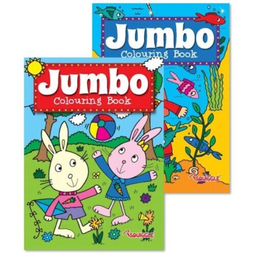 Jumbo colouring books - jumbo,