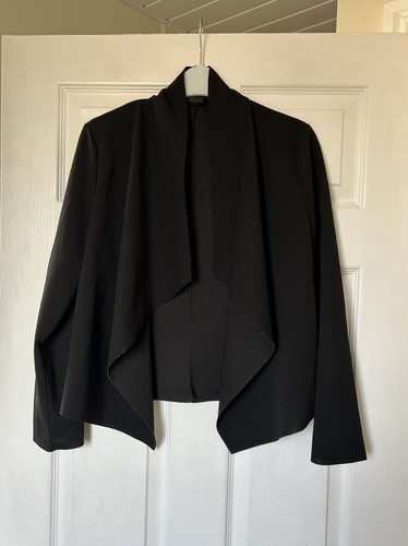 Shein black waterfall jacket - shein,