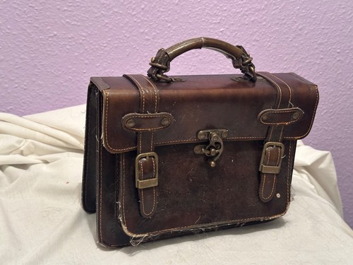 Vintage district bank leather - vintage,