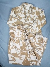 British Army Uniform Tropical Desert Mens Large Jacket & Camo Trousers