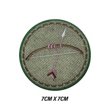 Archery badge logo iron sew - logo, iron/sew