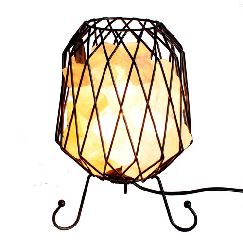 Mesh salt rock brazier - mesh, brazier,