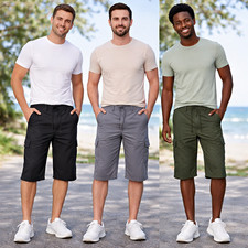 3/4 Three Quarter Mens Below