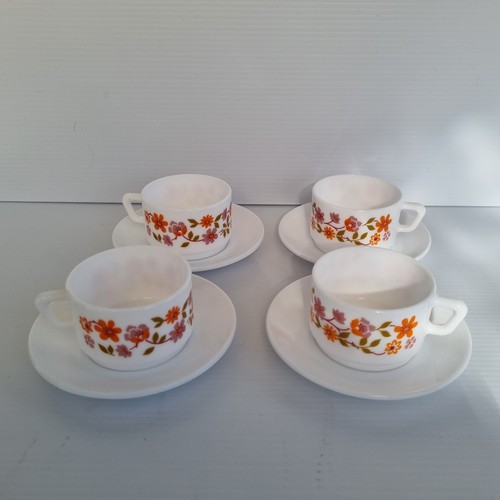Vintage arcopal espresso cups - vintage,