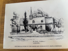 ICKENHAM MIDDLESEX - GUIDE TO THE PARISH AND CHURCH
