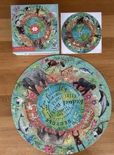 Gibsons There Is No Planet B 500 Piece Circular Jigsaw Puzzle. Complete.