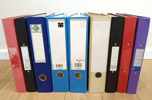 Lever arch files 5 - lever, &