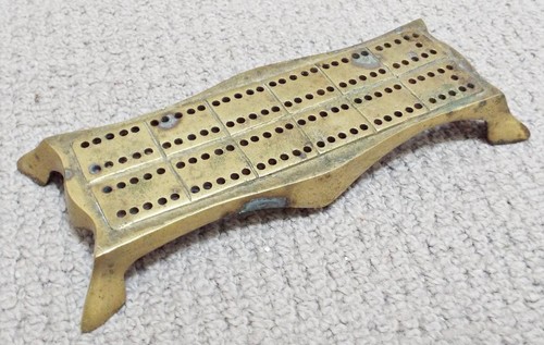 Antique solid cast brass - solid,