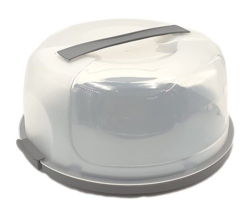 Grey clear colour large round - grey,
