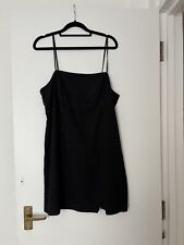 Topshop Mini Black Cami Dress UK Size 12