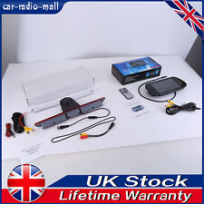 Rear View LED Reversing Camera 7'' Brake Light For Mercedes Sprinter VW Crafter