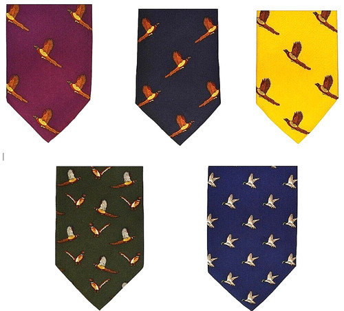 Silk country ties - silk,