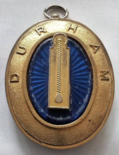 Durham masonic medal jewel - durham,