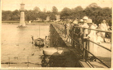 1920s postcard ladies in cloche hats Promenade Roath Park CARDIFF Glamorgan