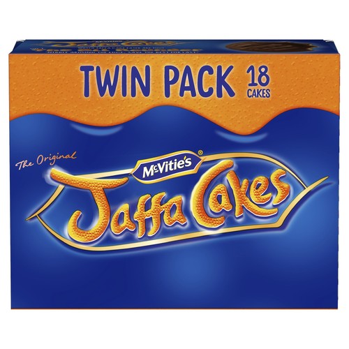 Mcvitie twin pack jaffa - twin,