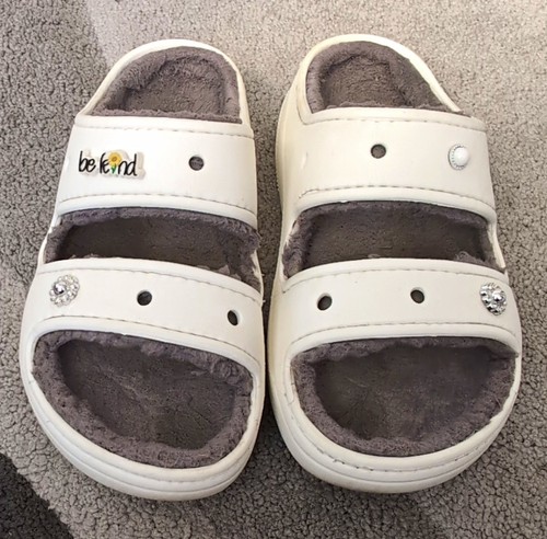 Crocs classic lined slide - crocs,