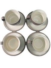 4 Denby Cappucino Tea cups and
