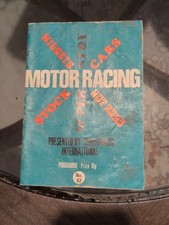 Spedeworth Stock Car Ipswich programme No  42