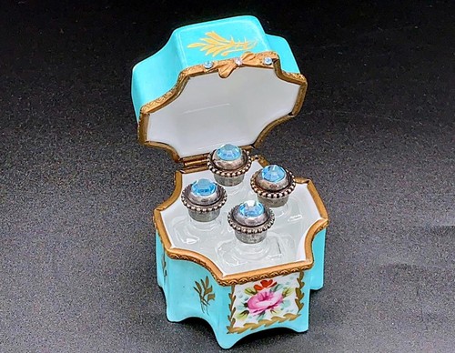 Authentic limoges france teal - authentic,