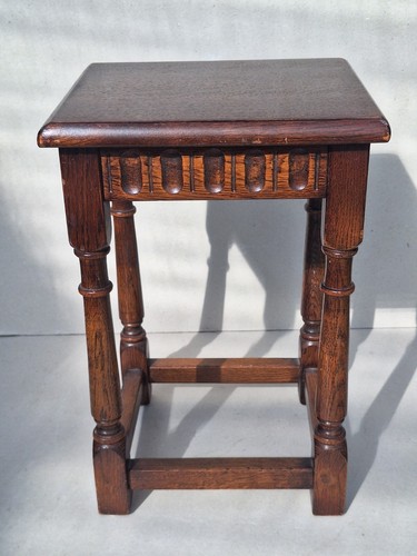 Vintage wood side table - vintage,