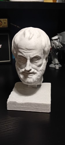 Aristotle bust louvre paris - bust,