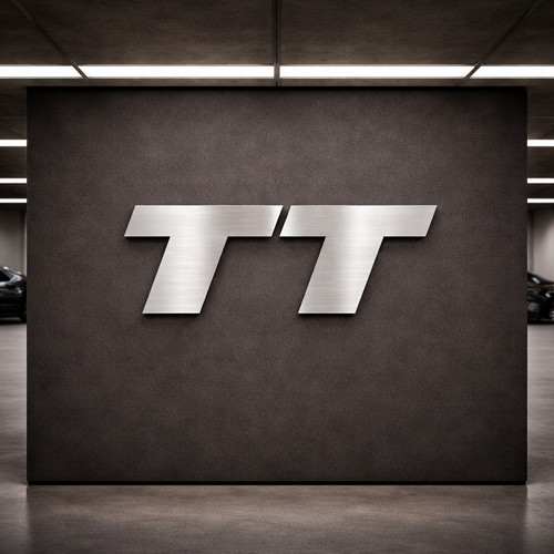 Audi logo crest 80cm - audi, tt