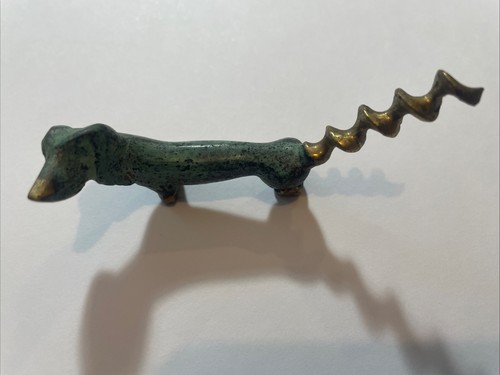 Vintage dachshund corkscrew - vintage,