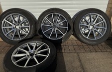Alloy wheels and tyres  Mercedes 19” AMG genuine set of 4.