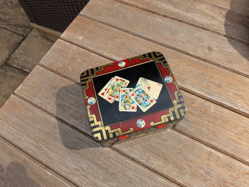 Vintage horner tin playing - horner, tin,