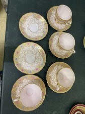 Royal Tuscan Bone China 4 Tea