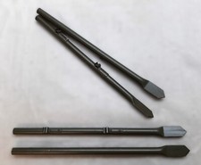 4 Ground Spikes British Army Heavy Duty Fence / Shelter 18 Inch Metal Pole Base