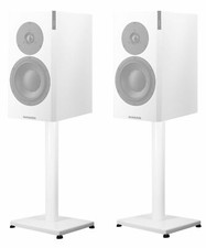 (2) White 29” Steel Stands