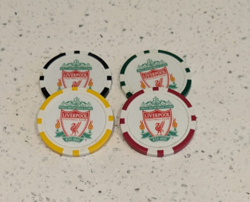 Liverpool poker chip golf - chip,