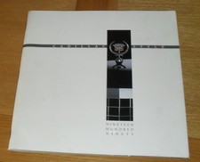 Cadillac Brochure 1990 - Allante Fleetwood Deville Eldorado Seville Brougham