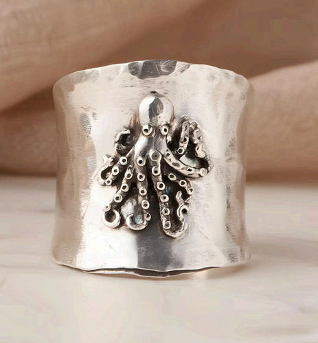Handmade octopus statement - handmade,