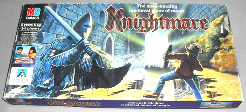 Knightmare board game itv - board,