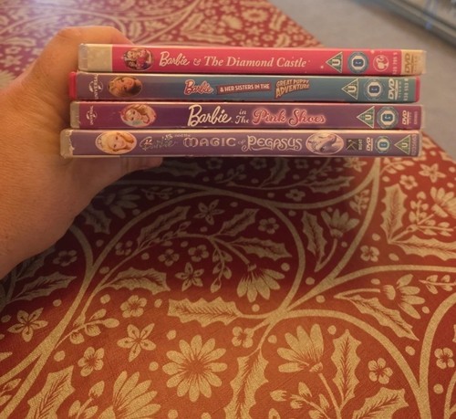 Barbie dvds - dvds, x4