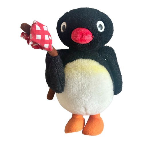 Vintage pingu plush soft toy - pingu,