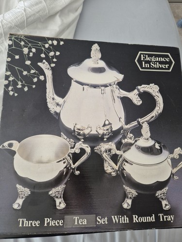 Vintage silver plated tea - silver,