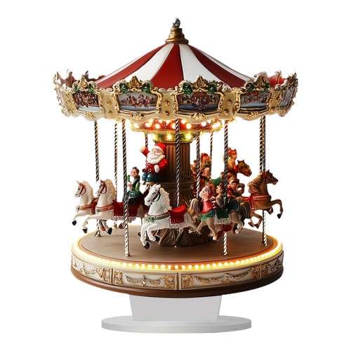 Christmas carousel - christmas, 2d
