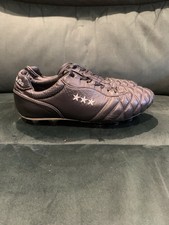 PANTOFOLA D'ORO EMIDIO ITALIA FG - BLACK/WHITE Size 9 Uk