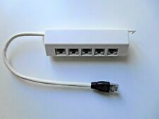 2 X 5 PORT CAT 5 SHIELDED ISDN ADAPTERS