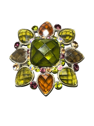 Vintage faux baroque diamante - vintage,