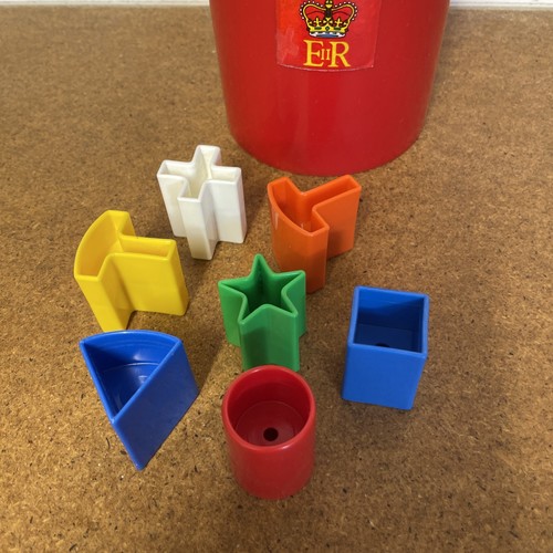 Vintage shape sorter toy - shape,
