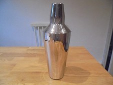 Vintage Cocktail Shaker. Stainless Steel