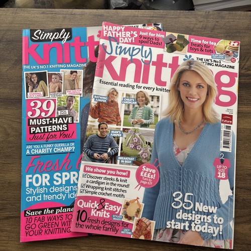 Simply knitting magazines - 2, x
