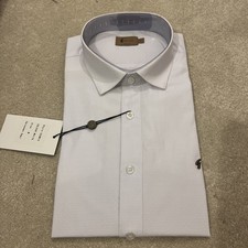 Gabicci Men’s Short Sleeve Shirt White Size M