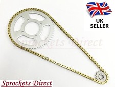 Gold ring chain and sprocket - chain,