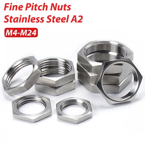 Fine pitch thread hexagon full - hexagon,